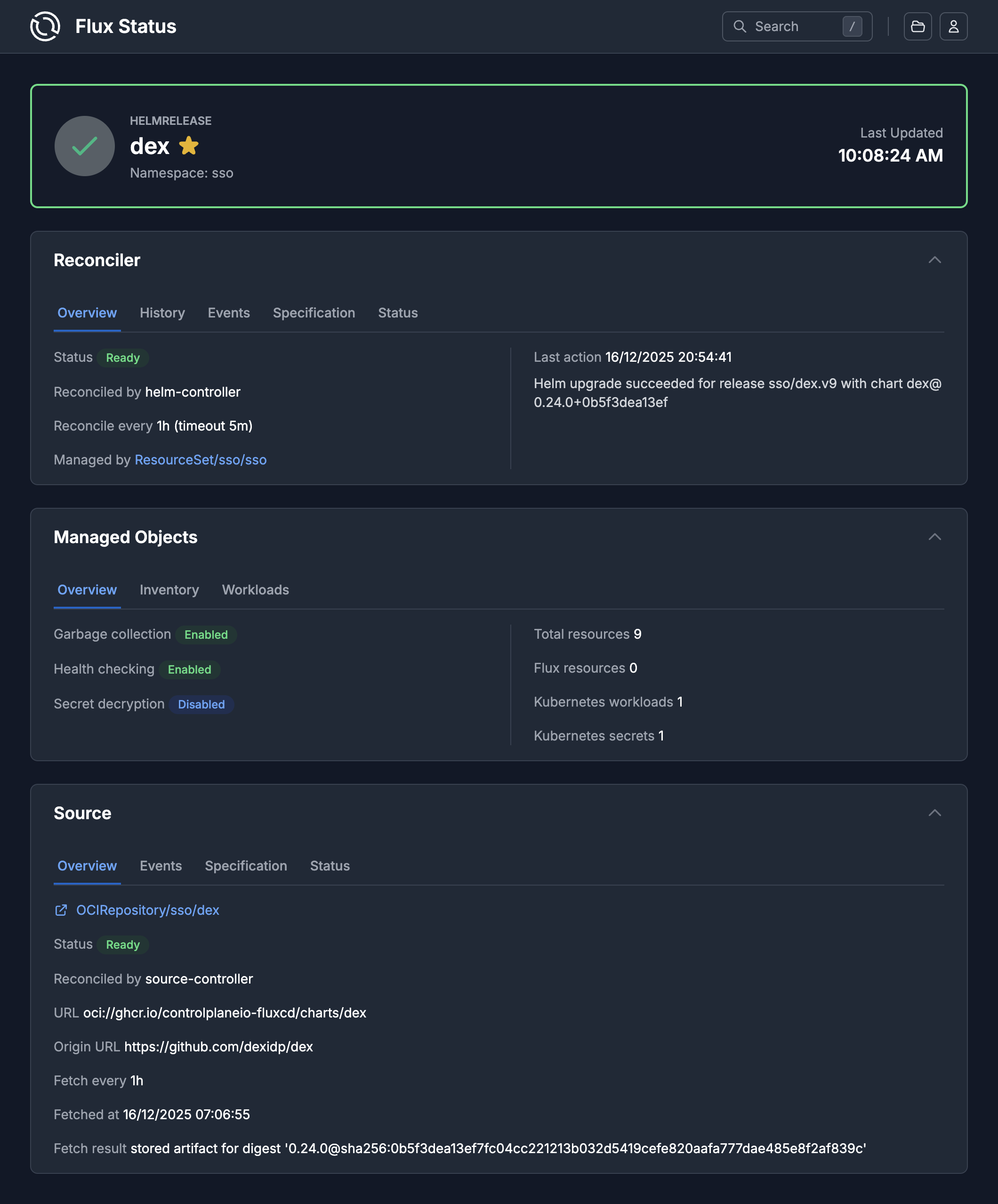 Helm Release Dashboard