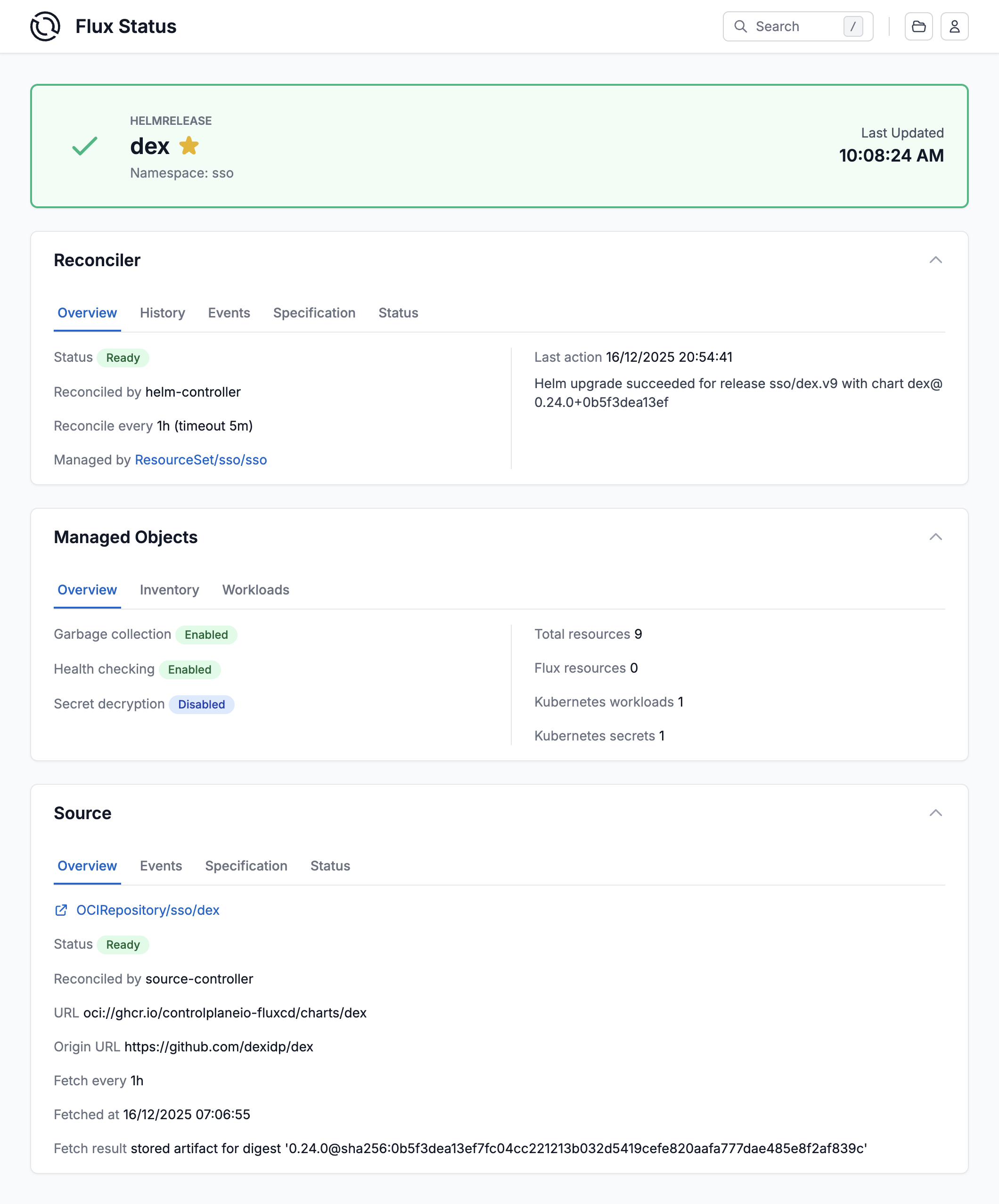 Helm Release Dashboard