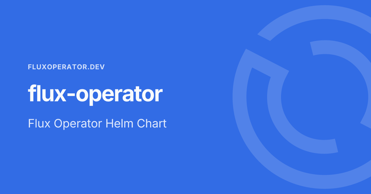 flux-operator - Flux Operator Docs