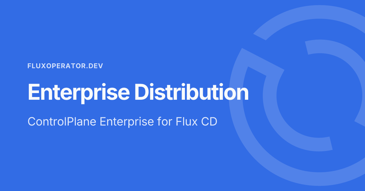Enterprise - Flux Operator